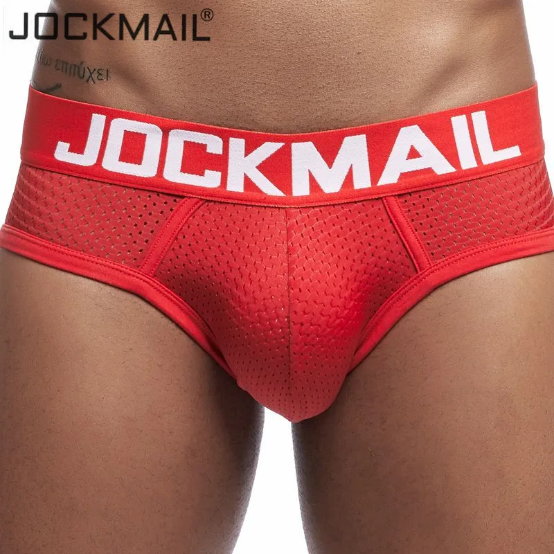 JOCKMAIL 2019 New Mesh Men Underwear Sexy Men Briefs Breathable Low waist Mens Slip Cueca Gay Male Panties Underpants men Shorts
JOCKMAIL 2019 New Mesh Men Underwear Sexy Men Briefs Breathable Low waist Mens Slip Cueca Gay Male Panties Underpants men Shorts