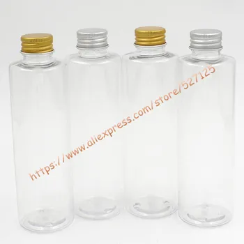 200ml clear/transparent PET bottle with silver/gold aluminum lid,essential oil/liquid/moisturizer/facial water container
200ml clear/transparent PET bottle with silver/gold aluminum lid,essential oil/liquid/moisturizer/facial water container