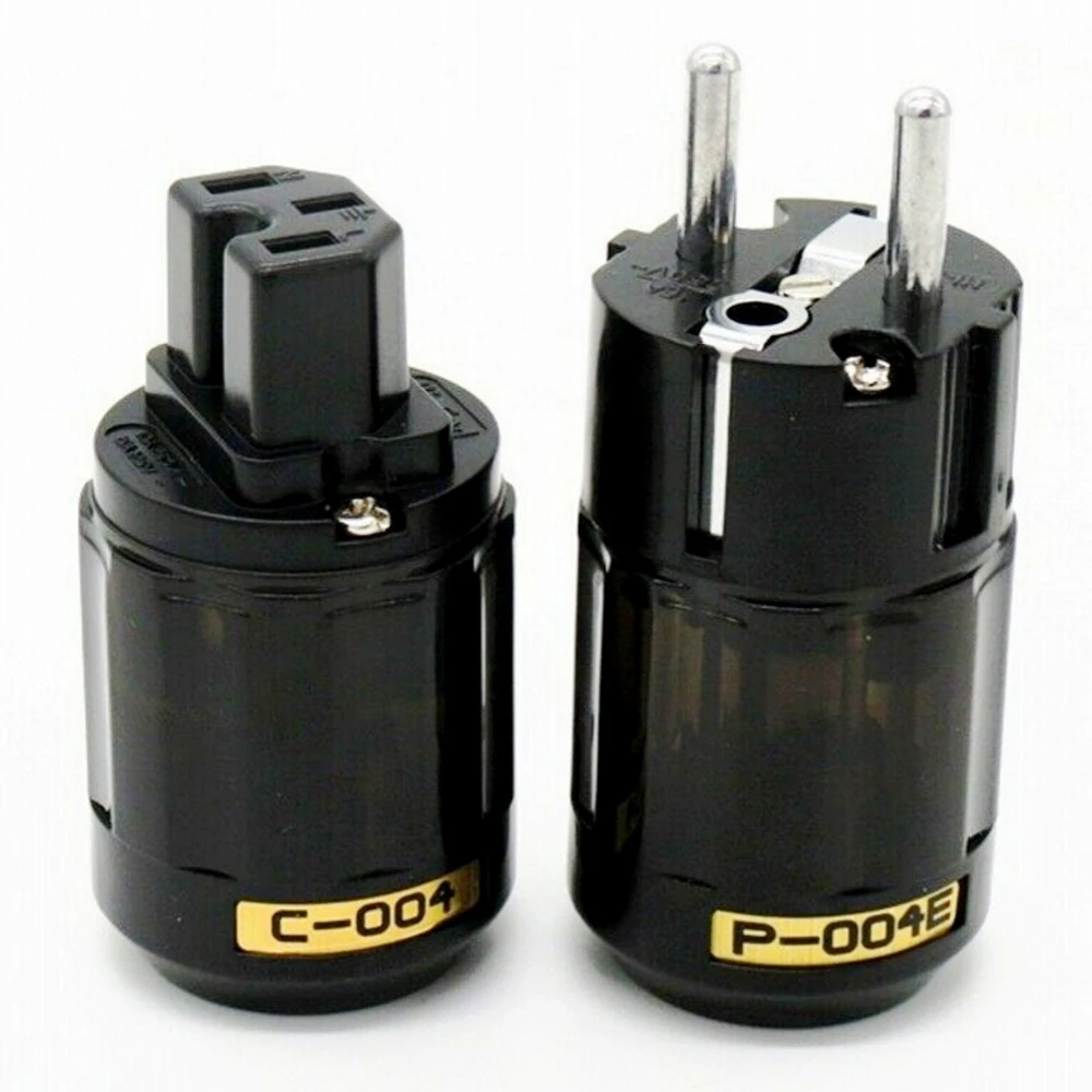 Oyaide C-004 P-004E Schuko Europe EU Power Plug Rhodium Plated IEC Audio Connector Female-Male MATIHUR audio hifi
Oyaide C-004 P-004E Schuko Europe EU Power Plug Rhodium Plated IEC Audio Connector Female-Male MATIHUR audio hifi