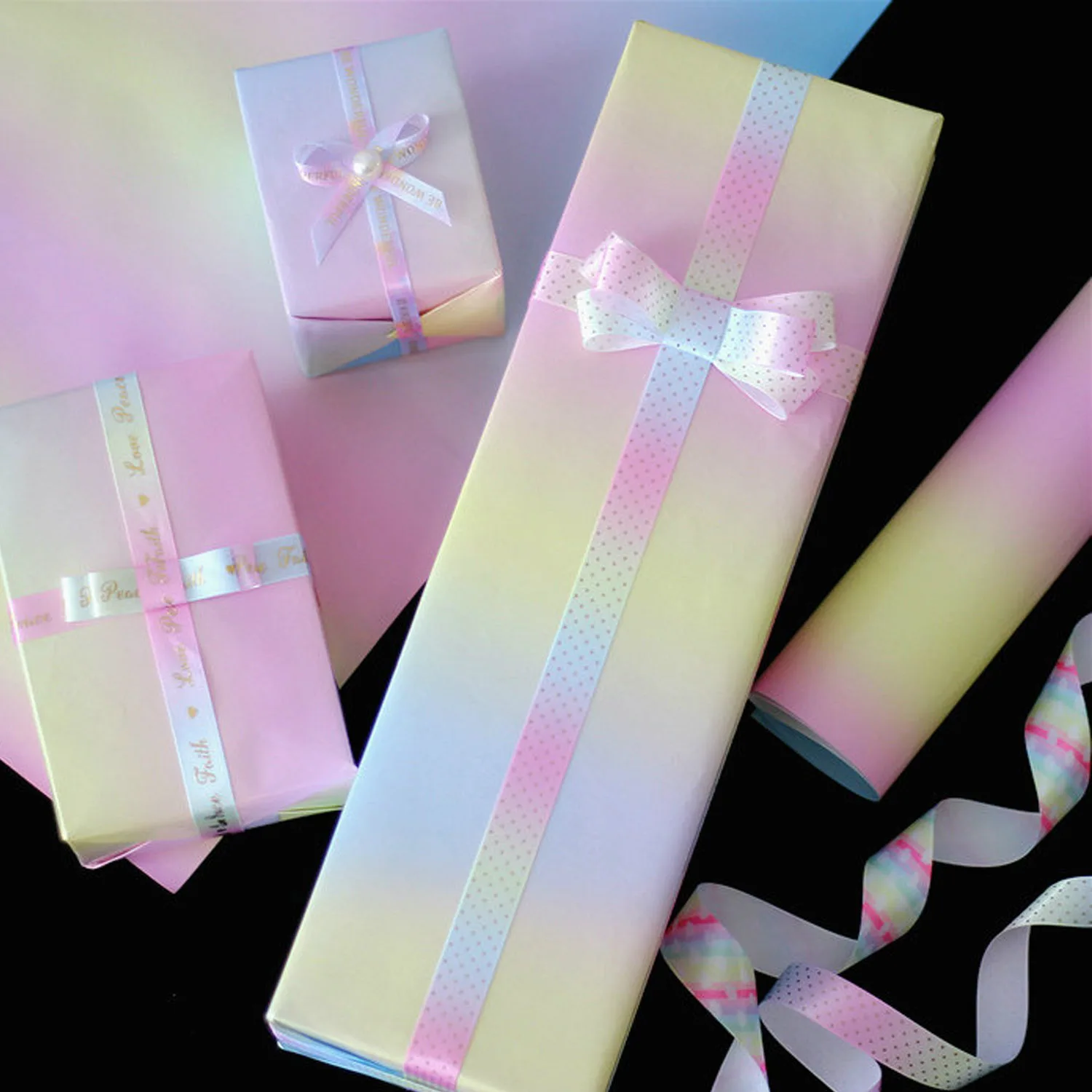 Behogar 10PCS/Pack Lovely Gift Wrapping Paper Set for Birthday Gifts Holiday Wedding Valentines Day New Years
Behogar 10PCS/Pack Lovely Gift Wrapping Paper Set for Birthday Gifts Holiday Wedding Valentines Day New Years