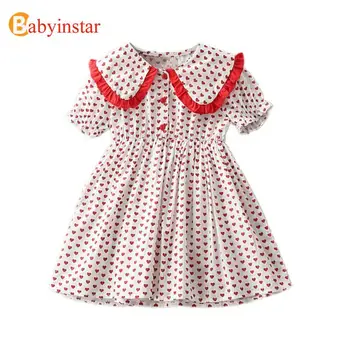 2019 New Arrival Summer Girl Dress Lovely Heart Print Yellow and Red Dress for Girls Kids Clothing Children Dress for 2-6Y
2019 New Arrival Summer Girl Dress Lovely Heart Print Yellow and Red Dress for Girls Kids Clothing Children Dress for 2-6Y