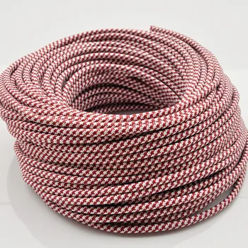 2*0.75mm Vintage Lamp Cord 2 Cord Edison Textile Fabric Electrical Wire Chandelier Pendant Lamp Wires Braided Electric Cable 20M
2*0.75mm Vintage Lamp Cord 2 Cord Edison Textile Fabric Electrical Wire Chandelier Pendant Lamp Wires Braided Electric Cable 20M