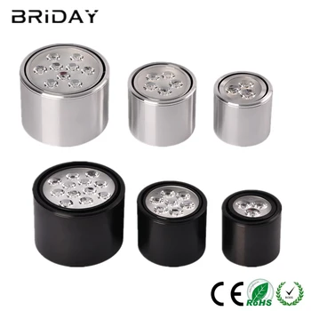 Surface Mounted LED Downlights 6W 10W 14W 18W 24W LED Ceiling Spot Light Kitchen Bathroom LED Downlights Lamp AC85-265V
Surface Mounted LED Downlights 6W 10W 14W 18W 24W LED Ceiling Spot Light Kitchen Bathroom LED Downlights Lamp AC85-265V