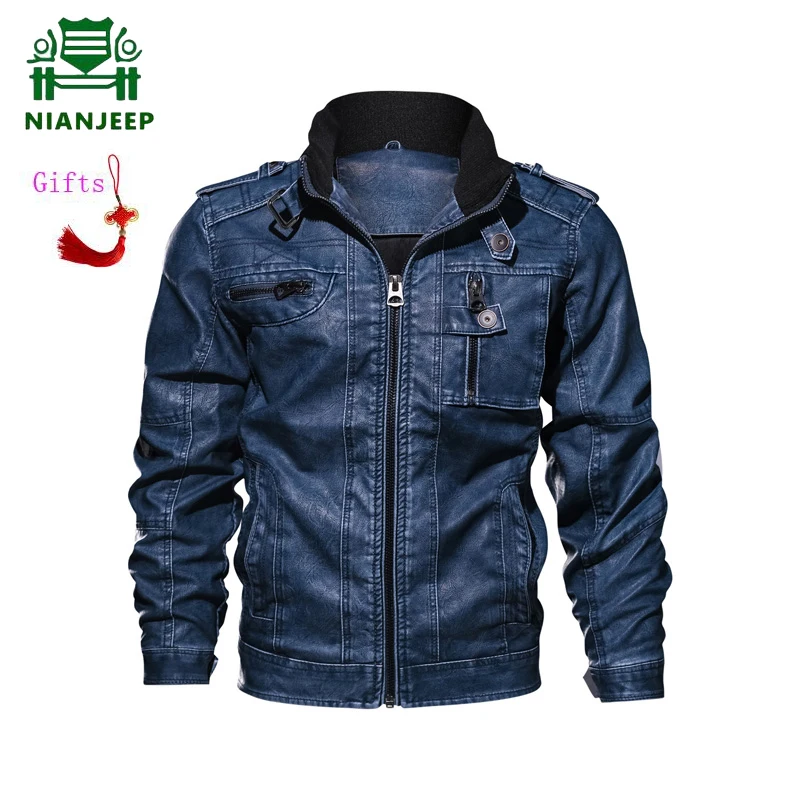 2018 New Arrivel Motorcycle PU Leather Jacket Men Cool Bomber Coat Pilot Jacket Stand Collar Plus Size 3XL Mens Jackets & Coats
2018 New Arrivel Motorcycle PU Leather Jacket Men Cool Bomber Coat Pilot Jacket Stand Collar Plus Size 3XL Mens Jackets & Coats