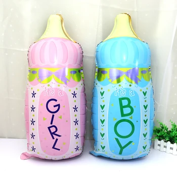 Lucky 10pcs/lot 80*44 cm Baby Shower Air Balloon Boy/Girl Milk Bottle Foil Helium Balloons Party Decoration Baloons Toys YR0006
Lucky 10pcs/lot 80*44 cm Baby Shower Air Balloon Boy/Girl Milk Bottle Foil Helium Balloons Party Decoration Baloons Toys YR0006