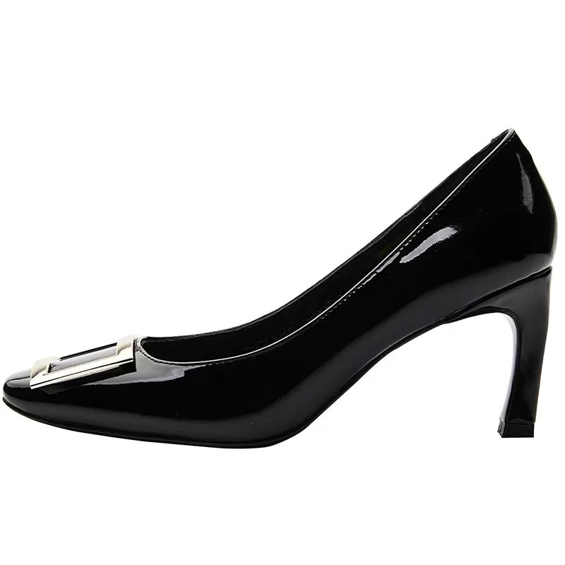 Top Quality Women Shoes High Heel's Pumps Genuine Leather Shoes Thin Heel Ladies Pumps Classic Designer Women Pumps Size34-40
Top Quality Women Shoes High Heel's Pumps Genuine Leather Shoes Thin Heel Ladies Pumps Classic Designer Women Pumps Size34-40