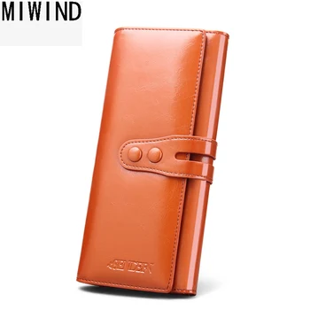 Brand Womens Wallets Genuine Leather Purse Female Long Design 2017 Coin Purses Holders Lady Purse Female Wallets TSD1220
Brand Womens Wallets Genuine Leather Purse Female Long Design 2017 Coin Purses Holders Lady Purse Female Wallets TSD1220