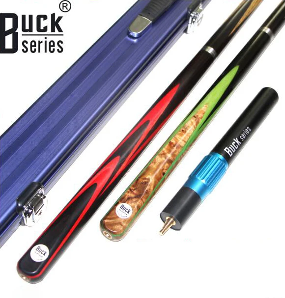 Original BUCK 3/4 Snooker Cue Kit with High-end Case Handmade Billiard Cue Stick Kit with Extension 9.5mm Tip 145cm for Players
Original BUCK 3/4 Snooker Cue Kit with High-end Case Handmade Billiard Cue Stick Kit with Extension 9.5mm Tip 145cm for Players