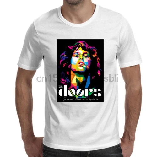 The Doors Jim Morrison WPAP Logo White T-shirt cool Pride Of The Creature T Shirt Tees Men Clothing Big SizeS-XXxl
The Doors Jim Morrison WPAP Logo White T-shirt cool Pride Of The Creature T Shirt Tees Men Clothing Big SizeS-XXxl
