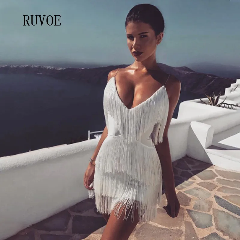 Summer Women Bodycon Dress Elegant Club Party Dress Sexy V Neck Off Shoulder Tassel Mini Fringe Club Dresses Vestidos TB-012
Summer Women Bodycon Dress Elegant Club Party Dress Sexy V Neck Off Shoulder Tassel Mini Fringe Club Dresses Vestidos TB-012