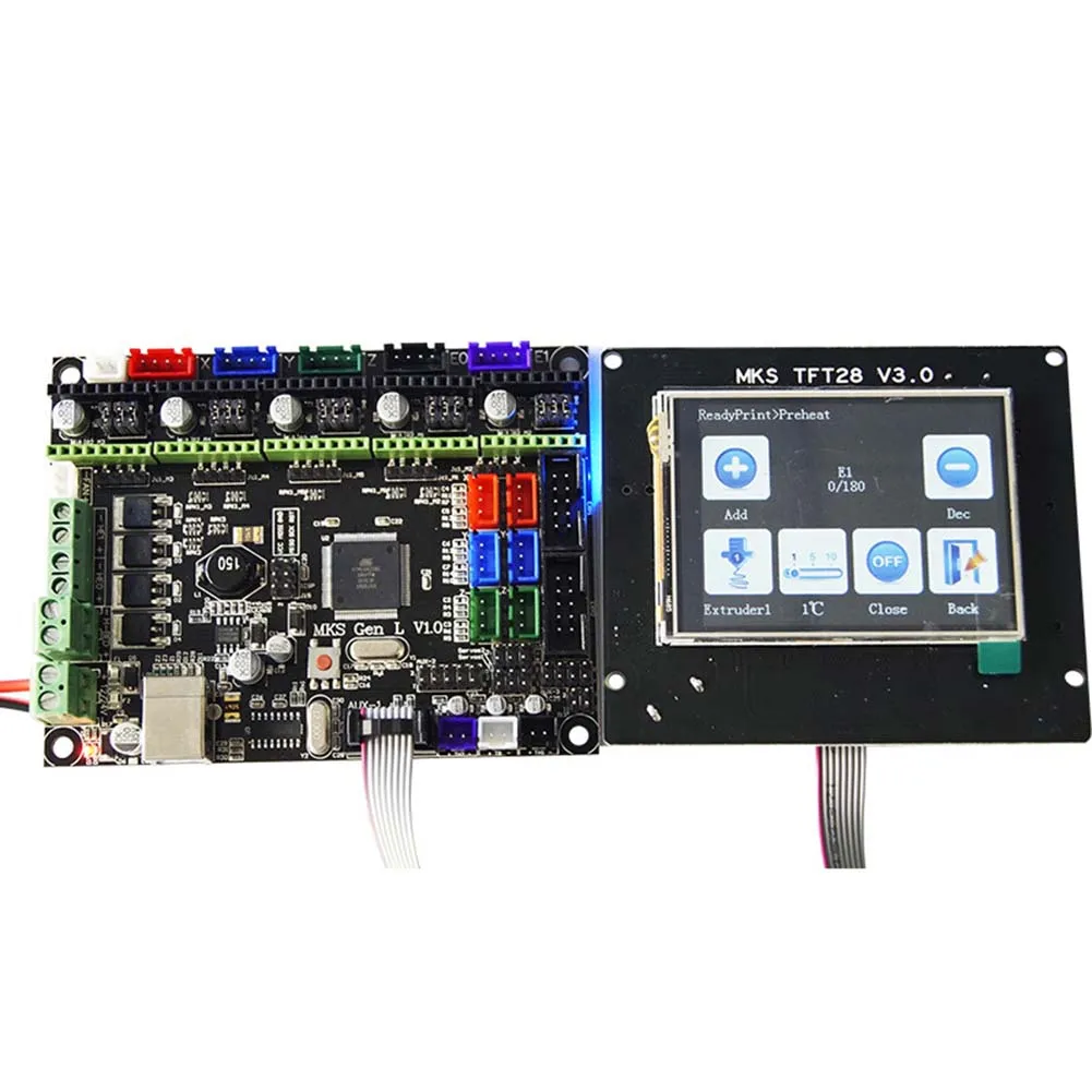 For MKS GEN L MKS TFT28 LCD Minipanel Touching Display 3D Print Kits with A4988 Driver ND998
For MKS GEN L MKS TFT28 LCD Minipanel Touching Display 3D Print Kits with A4988 Driver ND998