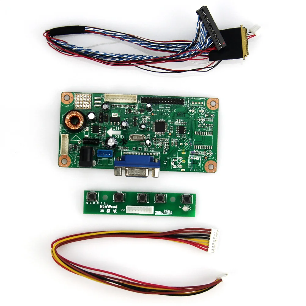For N089L6-L02 B089AW01 V.1 M.RT2270 LCD/LED Controller Driver Board(VGA) LVDS Monitor Reuse Laptop 1024x600
For N089L6-L02 B089AW01 V.1 M.RT2270 LCD/LED Controller Driver Board(VGA) LVDS Monitor Reuse Laptop 1024x600