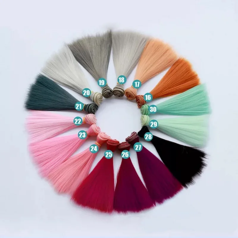 1Pcs 25cm 20cm 15*100cm Doll Accessories Straight Synthetic Fiber Wig Hair For Handmade Cloth High-temperature Wire Diy Texitle
1Pcs 25cm 20cm 15*100cm Doll Accessories Straight Synthetic Fiber Wig Hair For Handmade Cloth High-temperature Wire Diy Texitle