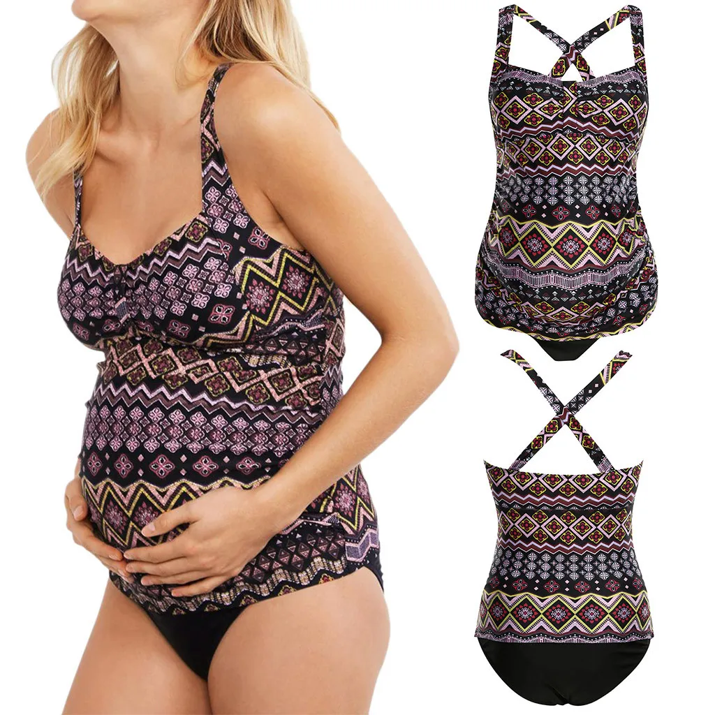 Women pregnant swimwear Maternity Print Bikini Swimwear Swimsuit Bathing Suit Pregnant Beachwear maternidade fato de banho
Women pregnant swimwear Maternity Print Bikini Swimwear Swimsuit Bathing Suit Pregnant Beachwear maternidade fato de banho