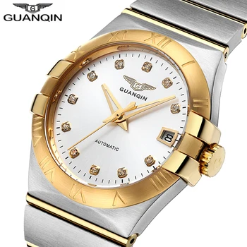 GUANQIN luxury Business Men Watch Top Brand Automatic Watch Men Calendar Luminous hands waterproof Full Steel Mechanical watches
GUANQIN luxury Business Men Watch Top Brand Automatic Watch Men Calendar Luminous hands waterproof Full Steel Mechanical watches