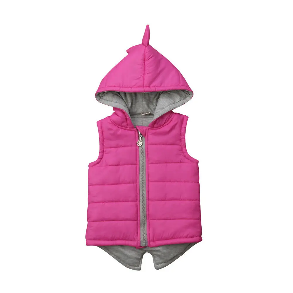 Solid Sleeveless Warm Dinosaur Hooded Vest Waistcoat Outwear For Toddler and Baby Girl
Solid Sleeveless Warm Dinosaur Hooded Vest Waistcoat Outwear For Toddler and Baby Girl