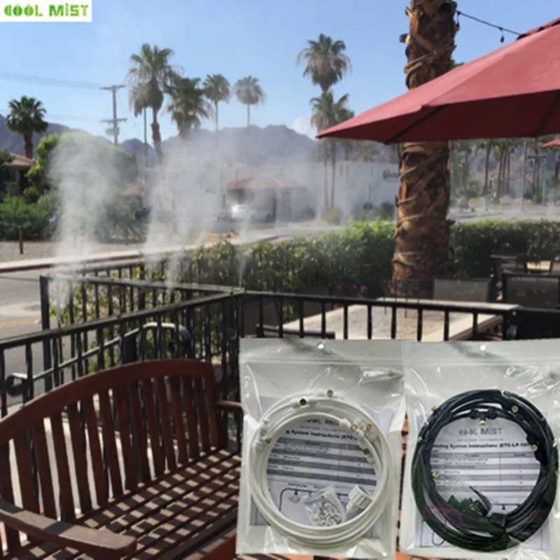 S028 Quality patio misting systems micro water mist kit portable cooling mist system with brass nozzle PE tubing watering kit
S028 Quality patio misting systems micro water mist kit portable cooling mist system with brass nozzle PE tubing watering kit