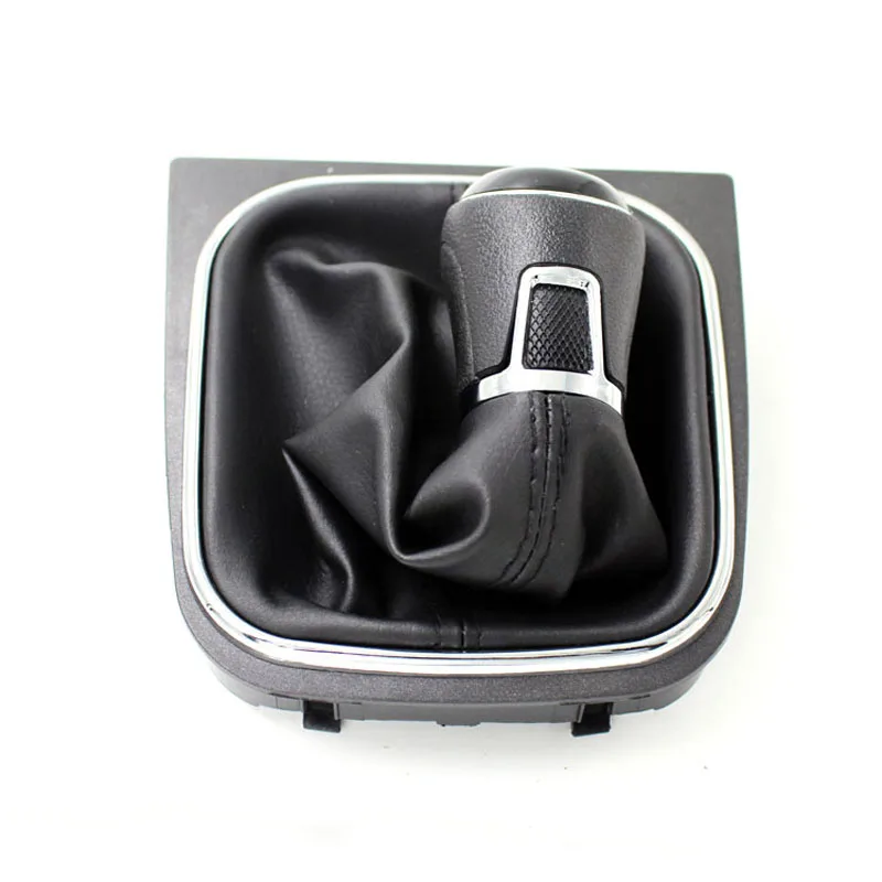 CNWAGNER Black Sttitching 13mm 5/6 Speed Plastic Shift Knob with Leather Gaitor For VW Golf7
CNWAGNER Black Sttitching 13mm 5/6 Speed Plastic Shift Knob with Leather Gaitor For VW Golf7