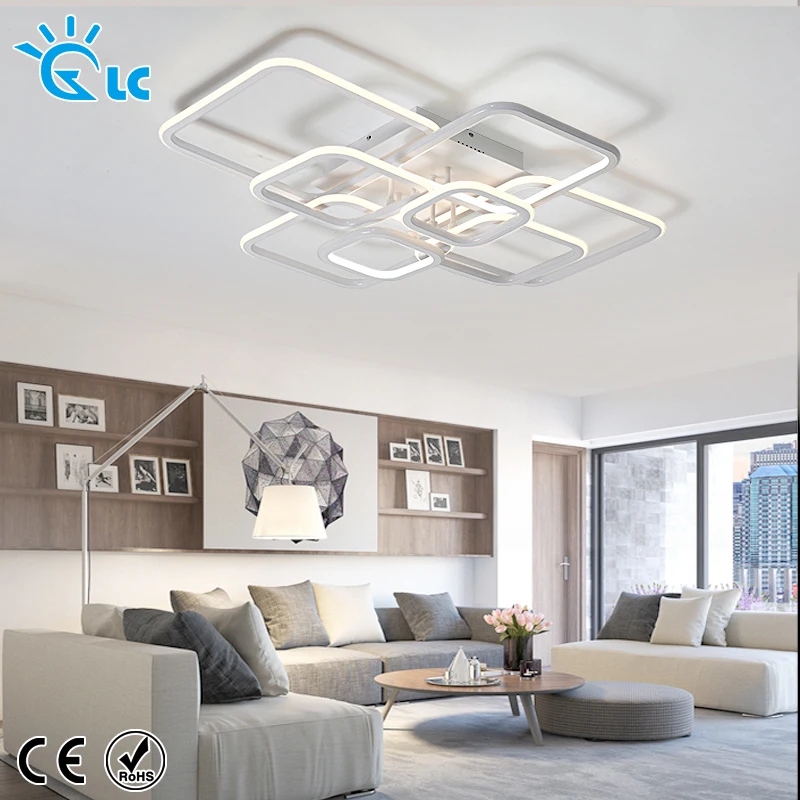 Rectangle Acrylic Aluminum Modern Led ceiling lights for living room bedroom AC85-265V White Ceiling Lamp Fixtures
Rectangle Acrylic Aluminum Modern Led ceiling lights for living room bedroom AC85-265V White Ceiling Lamp Fixtures