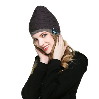 Bluetooth Smart Beanie Winter Knit Hat Wireless Musical Headphones built-in Mic Earphone Headset for Cell Phone
Bluetooth Smart Beanie Winter Knit Hat Wireless Musical Headphones built-in Mic Earphone Headset for Cell Phone