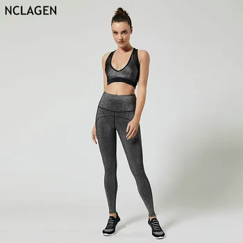 NCLAGEN Sexy Women Yogaing Gyms 2 Pieces Set Mesh Patchwork Tanks Tops + Booty Pencil Pants Slim Leggings Suit Outfits Tracksuit
NCLAGEN Sexy Women Yogaing Gyms 2 Pieces Set Mesh Patchwork Tanks Tops + Booty Pencil Pants Slim Leggings Suit Outfits Tracksuit