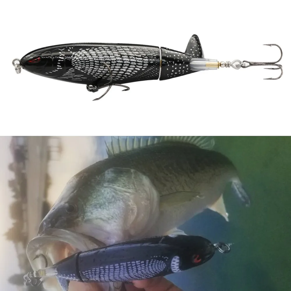 Hunthouse Whopper Plopper pencil top water fishing lure floating popper baits for fishing pike zander fish isca artificiaLW113
Hunthouse Whopper Plopper pencil top water fishing lure floating popper baits for fishing pike zander fish isca artificiaLW113