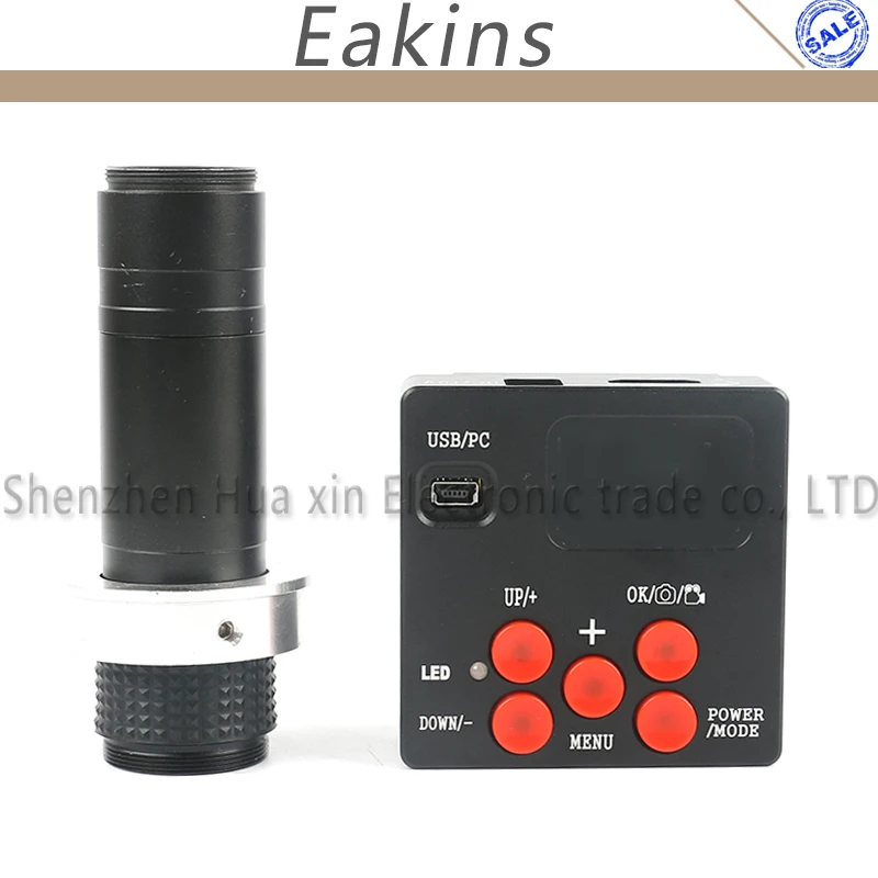 21MP 1080P HD HDMI Electronic Video Digital Industrial Microscope Camera multi-language camera+Zoom 130X High Coverage C lens
21MP 1080P HD HDMI Electronic Video Digital Industrial Microscope Camera multi-language camera+Zoom 130X High Coverage C lens