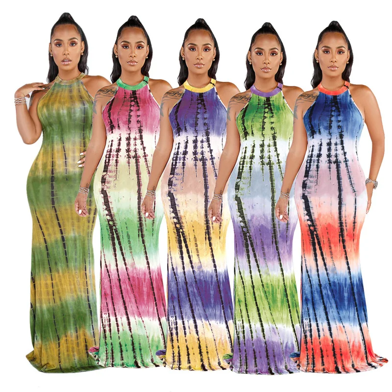 New Colorful Print Dress Summer Strapless Thin Section Long Dress Fashion Slim Dress Women Clothes 2019 Boho Style Hot Sale
New Colorful Print Dress Summer Strapless Thin Section Long Dress Fashion Slim Dress Women Clothes 2019 Boho Style Hot Sale