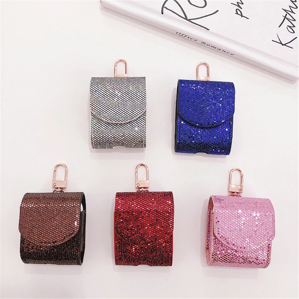 Glitter Bling Case For Apple Airpods 1 2 Coque Cute Soft Sequin Pothook Earphone Accessories Box Luxury Cover For Air Pods Bags
Glitter Bling Case For Apple Airpods 1 2 Coque Cute Soft Sequin Pothook Earphone Accessories Box Luxury Cover For Air Pods Bags