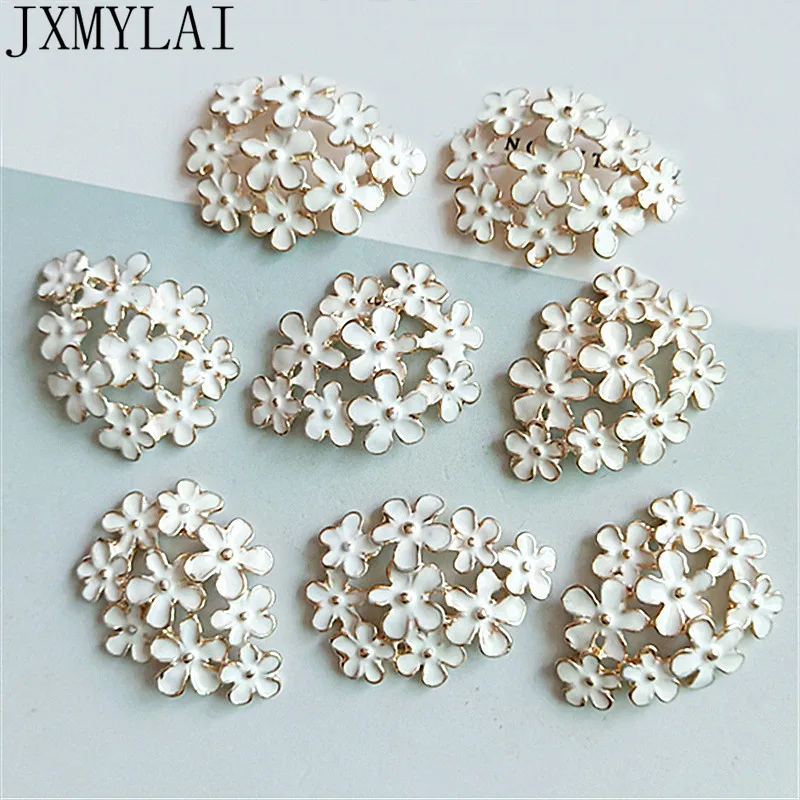 20 PCS 21*28mm Fashion Metal Alloy KC Gold Drops Of Glaze Flowers Connectors Charm For Jewelry Making
20 PCS 21*28mm Fashion Metal Alloy KC Gold Drops Of Glaze Flowers Connectors Charm For Jewelry Making
