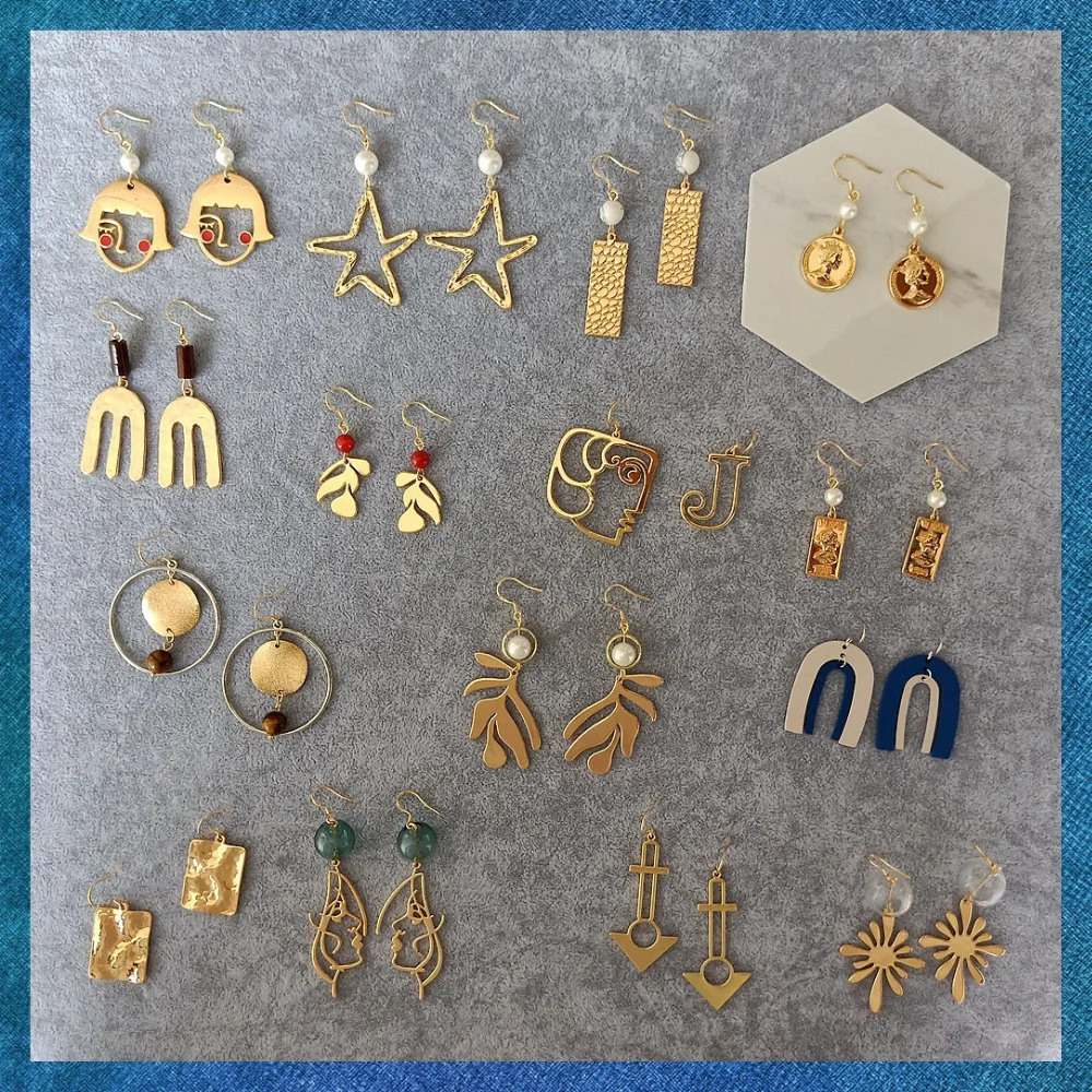 MuHan 2019 New Fashion Drop Earrings for Women Girl Creative Earrings Trendy Design Allergy High Quality Statement Jewelry Gifts
MuHan 2019 New Fashion Drop Earrings for Women Girl Creative Earrings Trendy Design Allergy High Quality Statement Jewelry Gifts