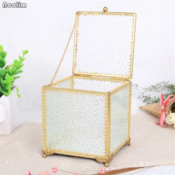 Nordic Creative Copper Jewelry Storage Box Micro Landscape Irregular Square Glass Flower Container Cosmetic Makeup Organizer
Nordic Creative Copper Jewelry Storage Box Micro Landscape Irregular Square Glass Flower Container Cosmetic Makeup Organizer