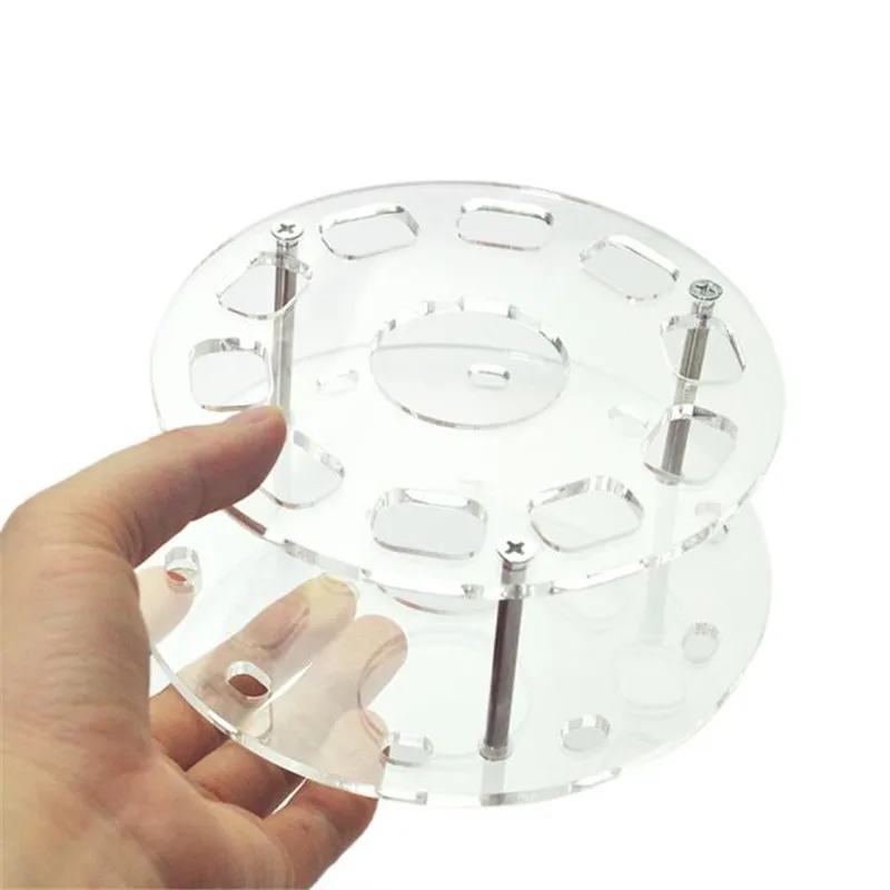 10 Hole Clear Cosmetic Display Stand Oval Makeup Brush Holder Drying Rack Organizer Shelf Tool
10 Hole Clear Cosmetic Display Stand Oval Makeup Brush Holder Drying Rack Organizer Shelf Tool