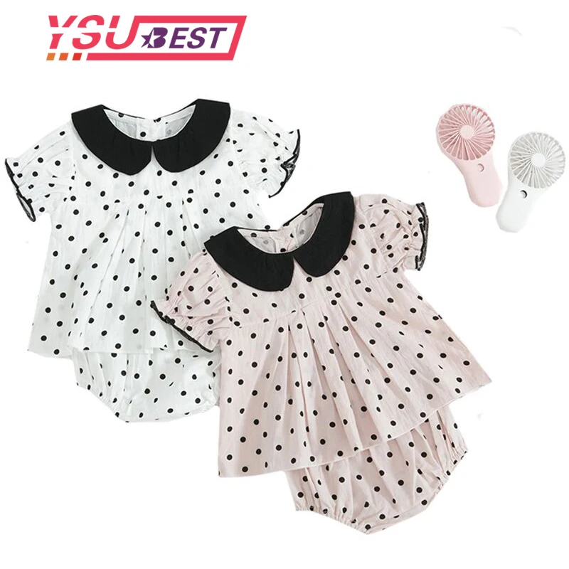 Two-piece Suit Black Dot Round Collar Foam Sleeve Jacket Trousers For Summer Infants Young Girls 2019 Newborn Baby Girl Clothes
Two-piece Suit Black Dot Round Collar Foam Sleeve Jacket Trousers For Summer Infants Young Girls 2019 Newborn Baby Girl Clothes
