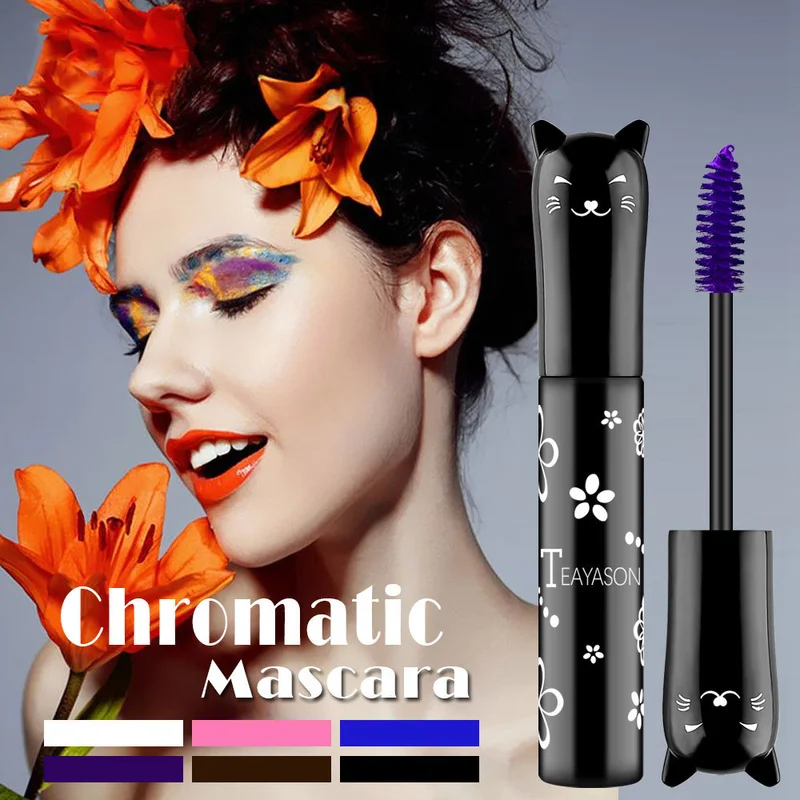 NEW 6 Color Mascara Waterproof Fast Dry Eyelashes Curls Extension Make-Up Eyelashes Pink Purple Black White Ink Mascara TSLM1
NEW 6 Color Mascara Waterproof Fast Dry Eyelashes Curls Extension Make-Up Eyelashes Pink Purple Black White Ink Mascara TSLM1