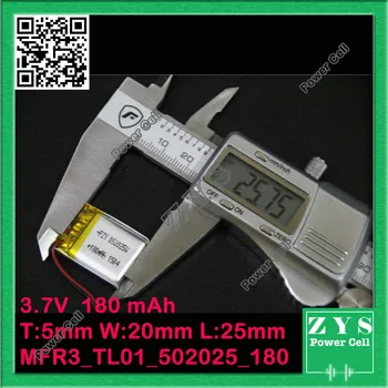 Safety Packing (Level 4) 502025 3.7V 210mah Lithium polymer Battery With Protection Board For MP3 MP4 MP5 GPS Digital Products
Safety Packing (Level 4) 502025 3.7V 210mah Lithium polymer Battery With Protection Board For MP3 MP4 MP5 GPS Digital Products