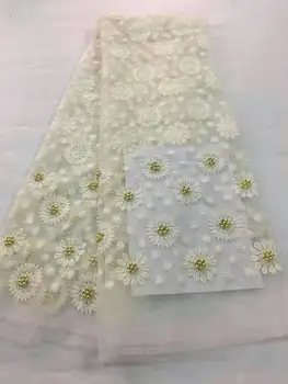 5yard African Lace Fabric High Quality Net Lace,French Voile Guipure tulle mesh Lace Fabric with Beaded for clothes dresses
5yard African Lace Fabric High Quality Net Lace,French Voile Guipure tulle mesh Lace Fabric with Beaded for clothes dresses