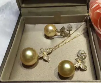 Wholesale price ^^^ New Natural south sea pearl necklace pendant 13-13.5mm earring 11-12mm
Wholesale price ^^^ New Natural south sea pearl necklace pendant 13-13.5mm earring 11-12mm