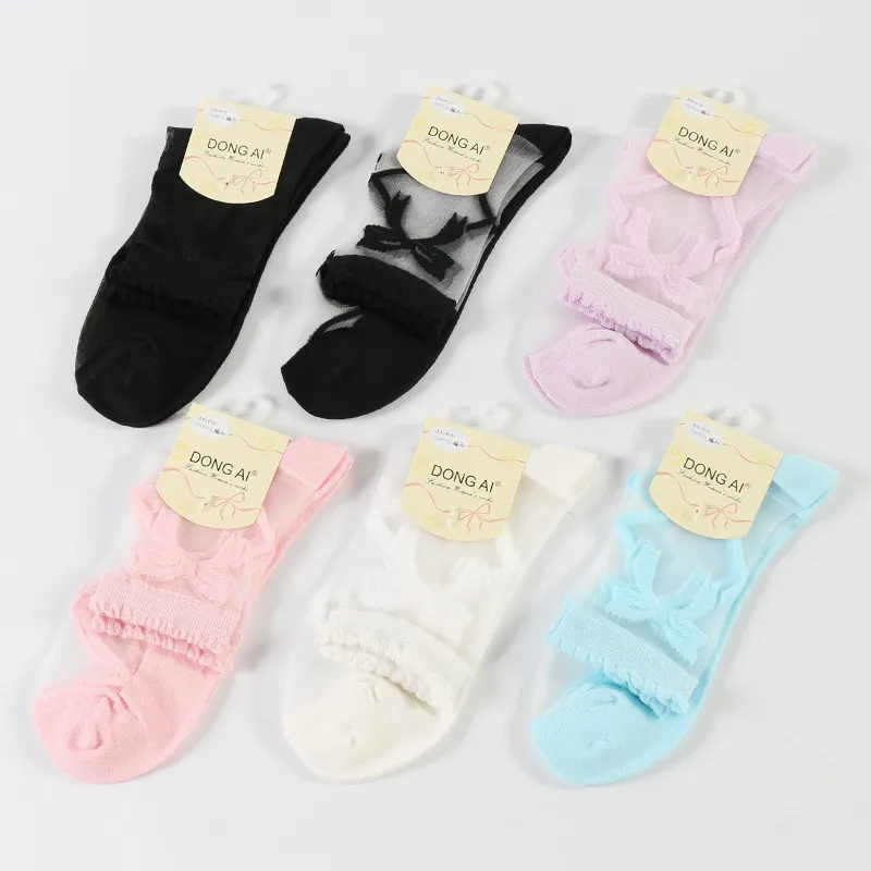 1 Pair Women Sexy Breathable Ankle Socks Summer Lady Hollow Out Vintage Ruffle Bowknot Mesh Soft Comfy Funny Socks
1 Pair Women Sexy Breathable Ankle Socks Summer Lady Hollow Out Vintage Ruffle Bowknot Mesh Soft Comfy Funny Socks