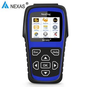 Nexas ND606 OBD2 Scanner Auto Car Diagnostic ABS Bleed Battery EPB SAS Oil Reset For CLA GLA SLK CLS OBD Scanner Automotive Tool
Nexas ND606 OBD2 Scanner Auto Car Diagnostic ABS Bleed Battery EPB SAS Oil Reset For CLA GLA SLK CLS OBD Scanner Automotive Tool