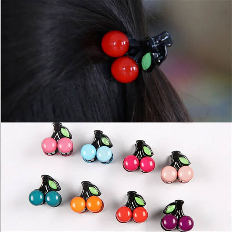 Korean Headwear Cute Hairclip For Women Girls Cherry Mini Hair Claws Fashion Hair Accessories Princess Headdress 1 Pair
Korean Headwear Cute Hairclip For Women Girls Cherry Mini Hair Claws Fashion Hair Accessories Princess Headdress 1 Pair