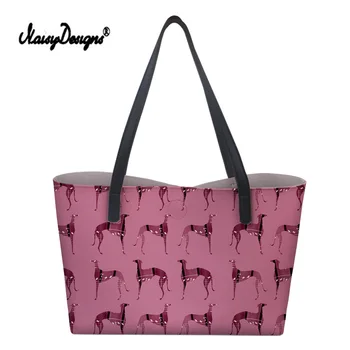 2019 Women Hangbags Pink Greyhound Dog Prints Ladies Shoulder Tote Bags for Travel Organizer Female Top-Handle Bags DropShipping
2019 Women Hangbags Pink Greyhound Dog Prints Ladies Shoulder Tote Bags for Travel Organizer Female Top-Handle Bags DropShipping