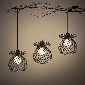 Nordic simple creative personality bar dining room coffee shop study room dining-table netted iron Chandelier
Nordic simple creative personality bar dining room coffee shop study room dining-table netted iron Chandelier