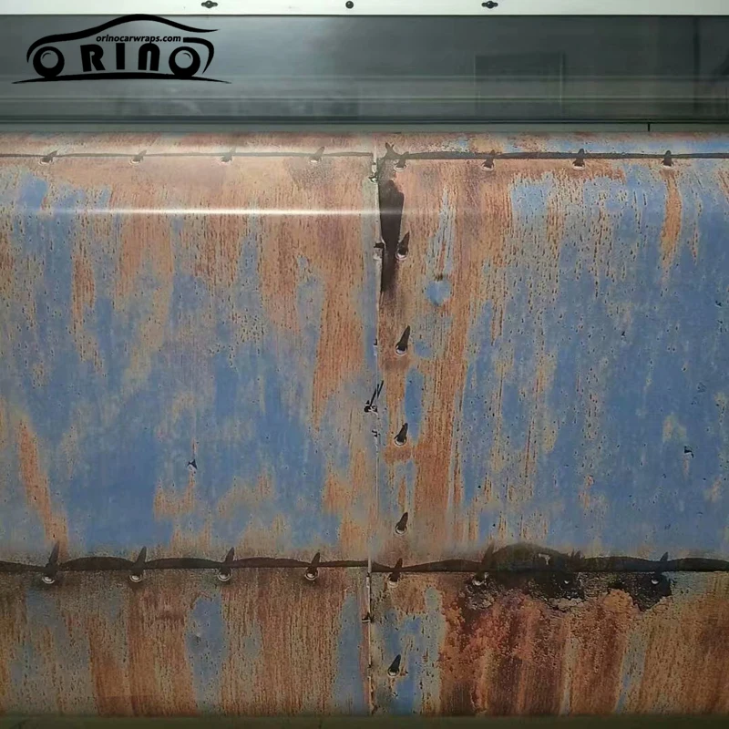 Rusty Camouflage Vinyl Film Sticker-5