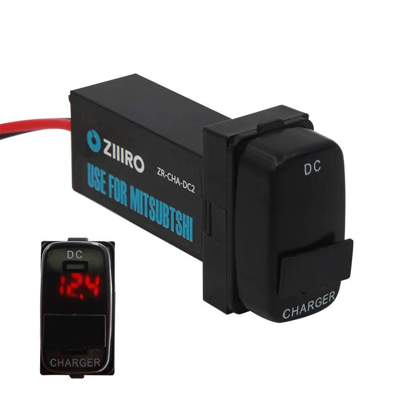 New 5V 2.1A USB Interface Socket Car Charger and Voltage Meter Battery Monitor Use for Mitsubishi,ASX,Lancer,Outlander,Pajero
New 5V 2.1A USB Interface Socket Car Charger and Voltage Meter Battery Monitor Use for Mitsubishi,ASX,Lancer,Outlander,Pajero