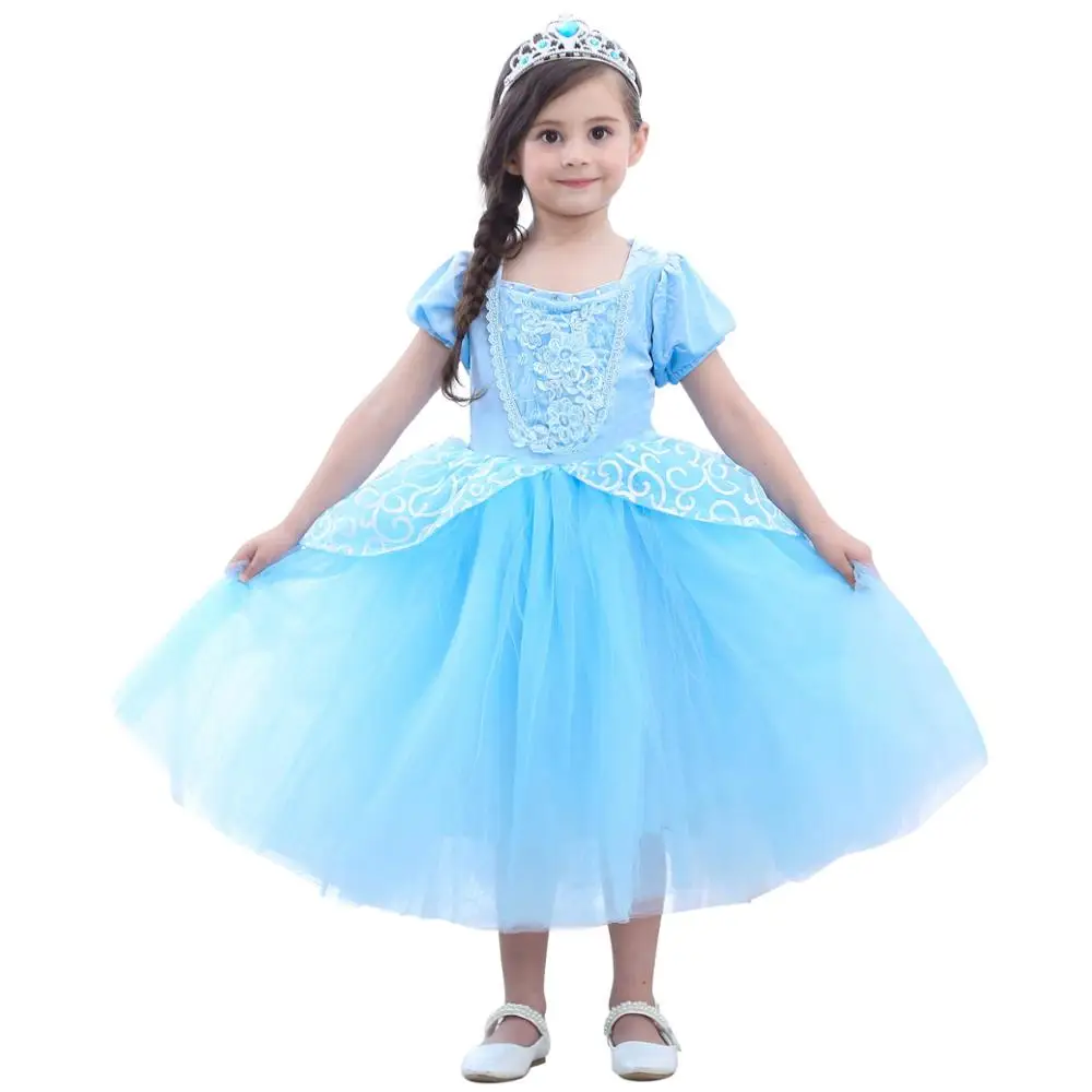 Dresses For Girls Cinderella Dress Kids Costumes Halloween Party Girl Carnival Kids Dresses For Girls 4 Years 12 Years 4