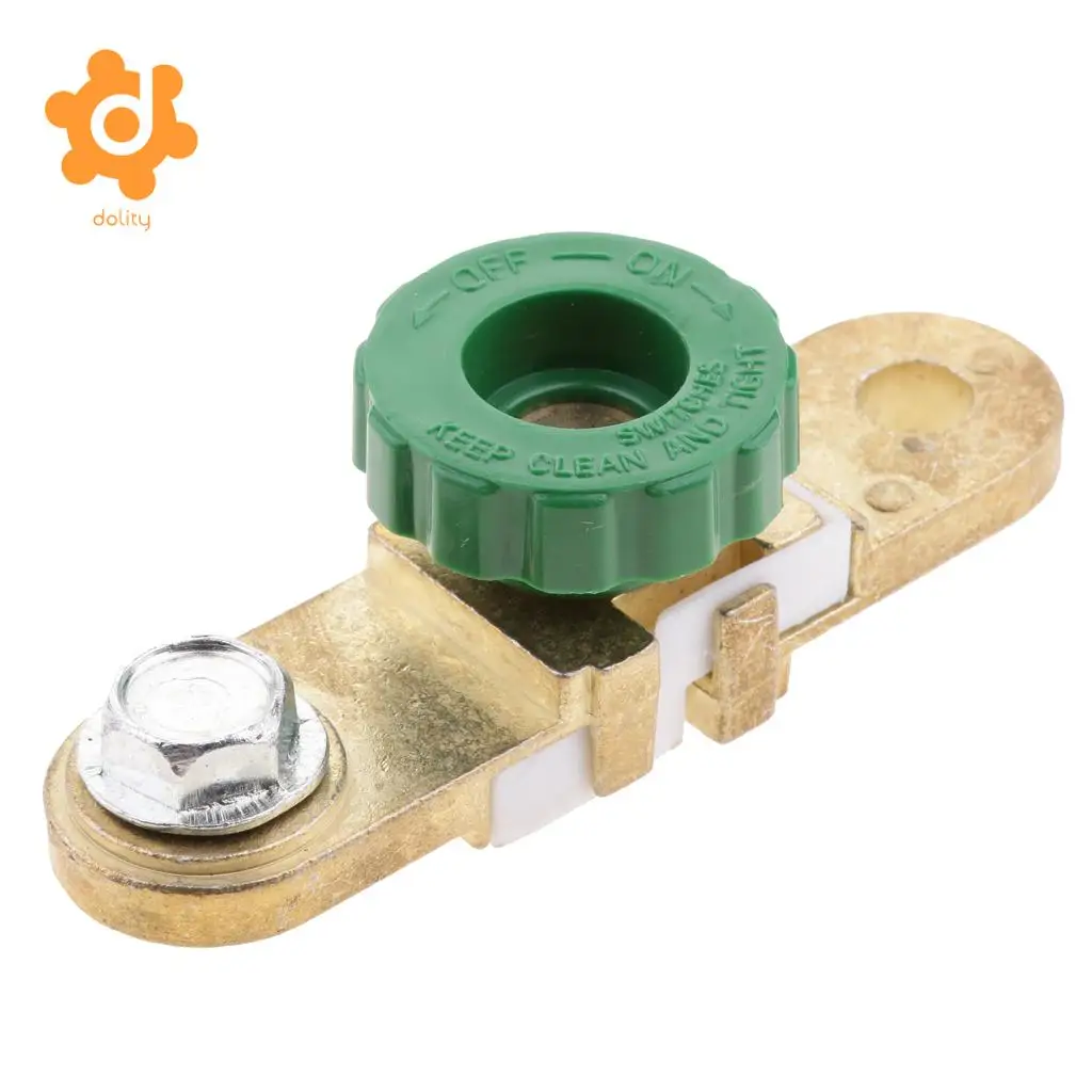 Battery Isolator Switch Cut Off Disconnect Terminal Universal Car Van Boat Quick Cut Battery Terminal 12V 24V