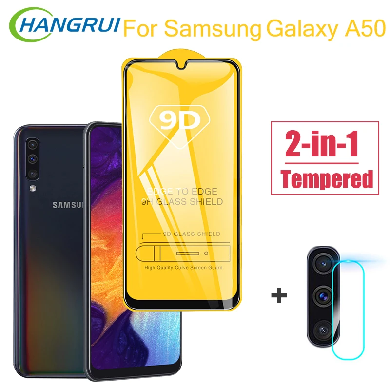 Hangrui 2in1 on For Samsung Galaxy A50 2019 A505F Tempered Glass 9D Screen Protector & Camera Lens Film For GalaxyA50 Glass Film
Hangrui 2in1 on For Samsung Galaxy A50 2019 A505F Tempered Glass 9D Screen Protector & Camera Lens Film For GalaxyA50 Glass Film