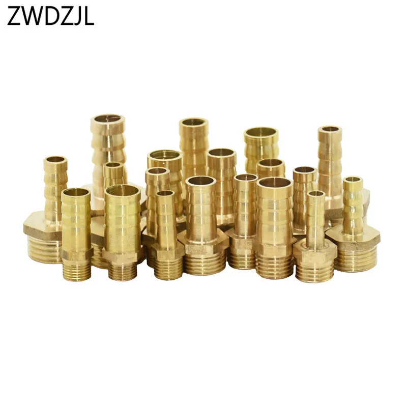 Copper Male Thread 1/8 1/4 3/8 1/2 3/4" to 6mm 8mm 10mm 12mm Brass Connector Irrigation Water Hose Gas Soft Tube Adapters 40pcs
Copper Male Thread 1/8 1/4 3/8 1/2 3/4" to 6mm 8mm 10mm 12mm Brass Connector Irrigation Water Hose Gas Soft Tube Adapters 40pcs