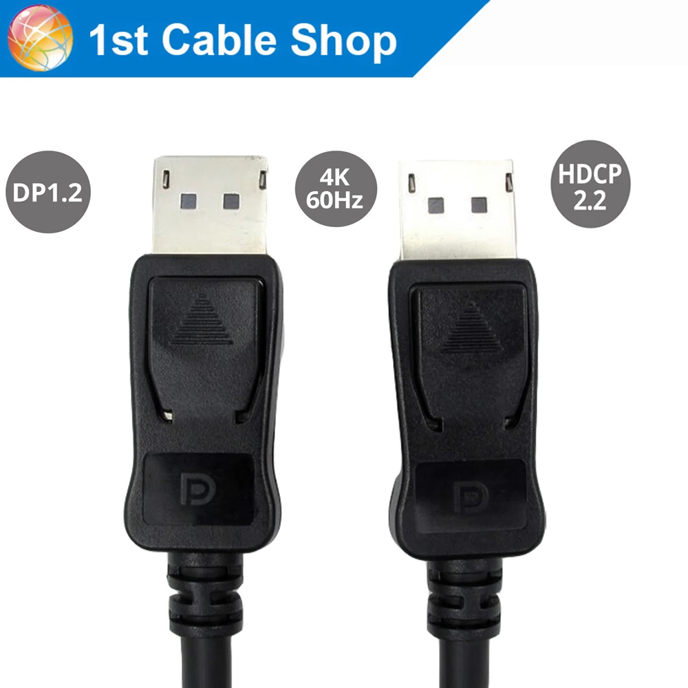 144Hz DisplayPort cable to Vesa DisplayPort 1.2 Cable 4K 60HZ 1080 144hz Dp male to DP male for HP Dell Lenovol Asus PC Laptop
144Hz DisplayPort cable to Vesa DisplayPort 1.2 Cable 4K 60HZ 1080 144hz Dp male to DP male for HP Dell Lenovol Asus PC Laptop